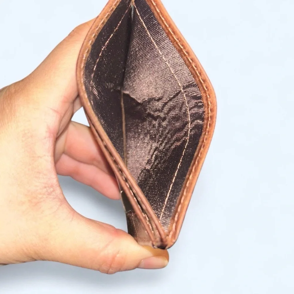 Brown Leather Card Holder